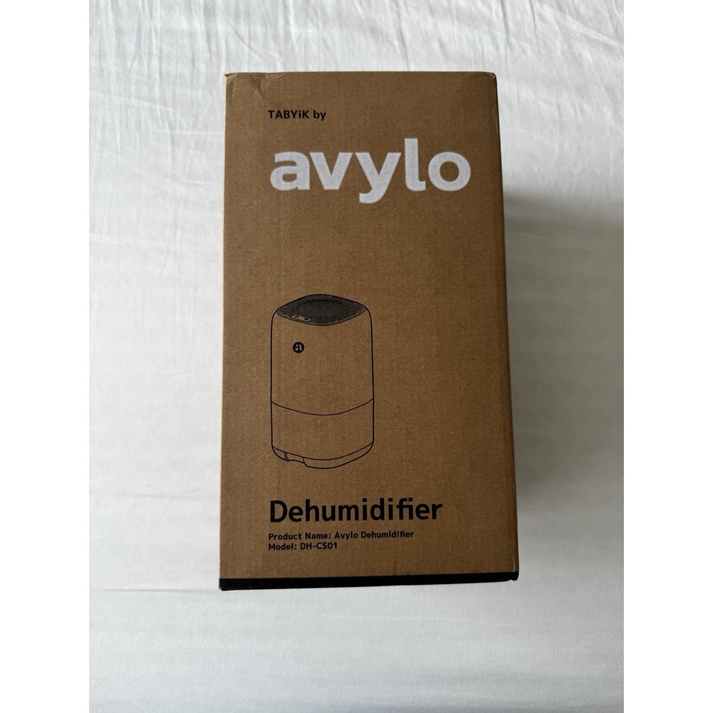 New Avylo Small Portable Mini Dehumidifier for Bedroom Office Dorm Allergies NIB